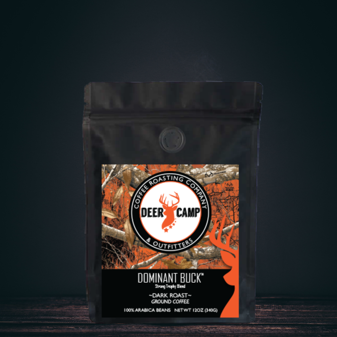 DEER CAMP® Dominant Buck™ Dark Roast Featuring REALTREE