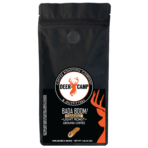 DEER CAMP® Coffee Bada Boom™ Cannoli Flavor