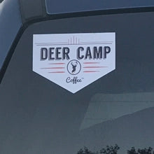 DEER CAMP® Coffee Vintage Decal Sticker 5" x 3.5"