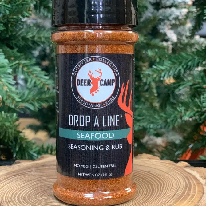 DEER CAMP® Drop A Line™ Seafood Seasoning & Rub 5 Oz.