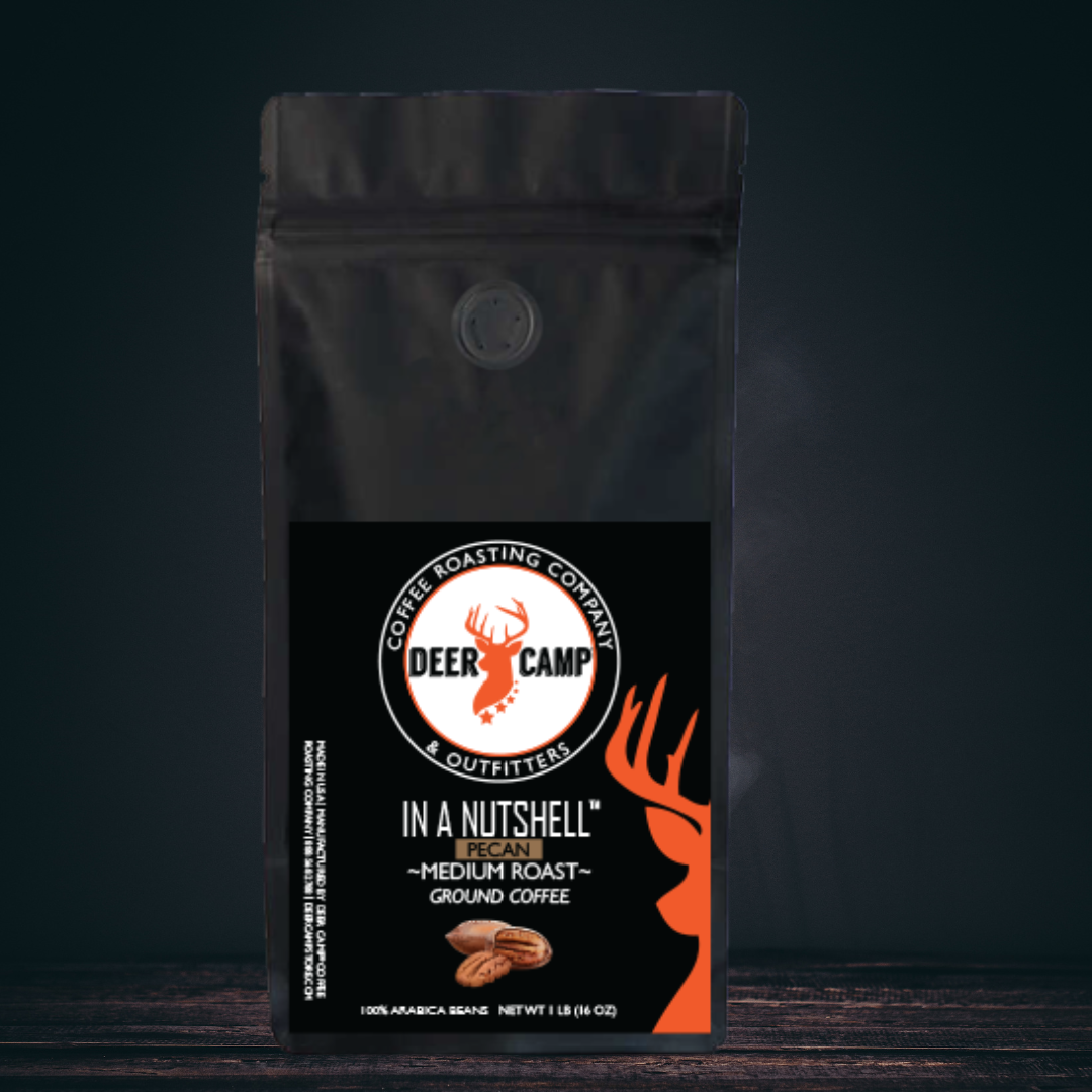 DEER CAMP® Coffee In A Nutshell™ Pecan Flavored Medium Roast