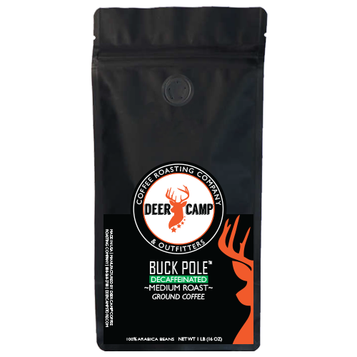 DEER CAMP® Coffee Buck Pole™ Decaffeinated Medium Roast