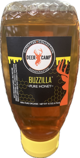 DEER CAMP®  Buzzilla™ Pure Honey Squeeze Bottle 1 lb.