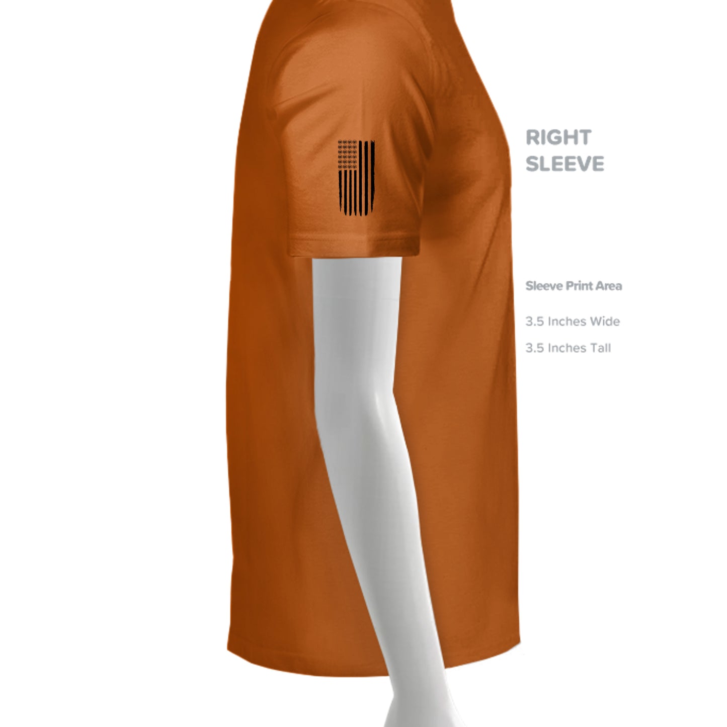 BURNT ORANGE - 3001C - SLEEVE_RIGHT